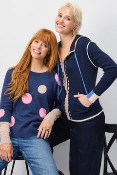 Zaket & Plover Spots Intarsia Sweater