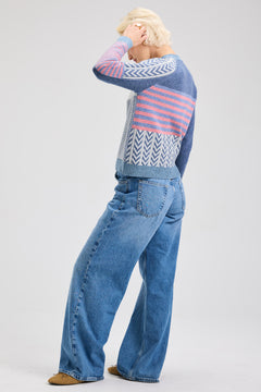 Zaket & Plover Textured Cardigan