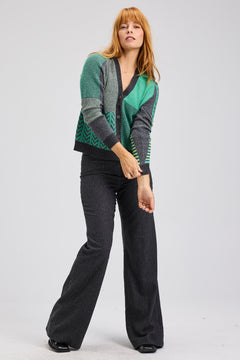 Zaket & Plover Textured Cardigan