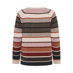 Mansted Aline Striped Wool Crewneck Sweater
