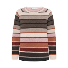 Mansted Aline Striped Wool Crewneck Sweater