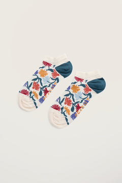 Seasalt Arty Bamboo Trainer Socks