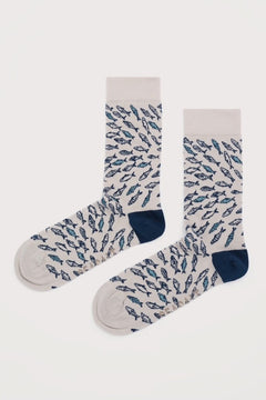 Seasalt Men's Arty Organic Cotton Socks