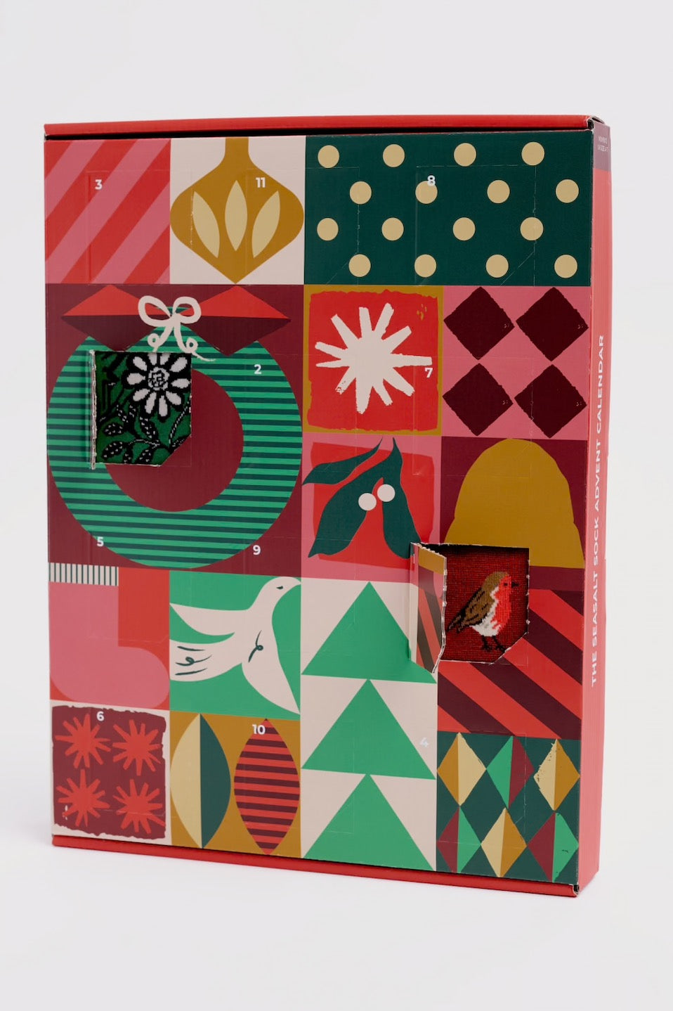 Seasalt Advent Calendar Of 12 Seasalt Socks