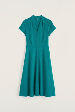 Seasalt Carved Wood Linen Dress