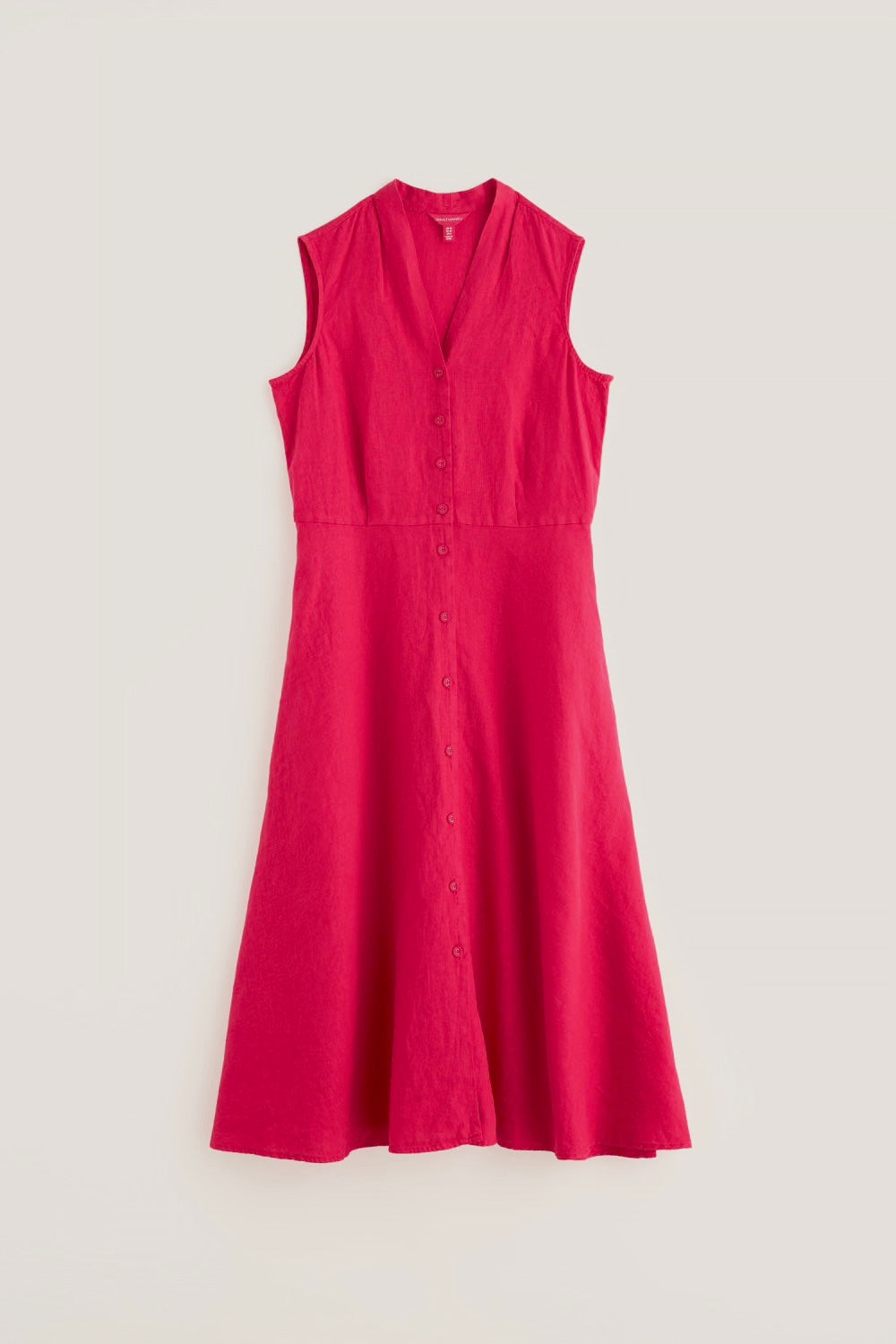 Seasalt Carved Wood Sleeveless Linen Dress