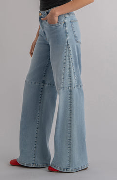 Kut From The Kloth Jodi Wide Leg Inset Seam