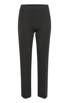 Part Two Pontas Pants (Dark Grey Check)