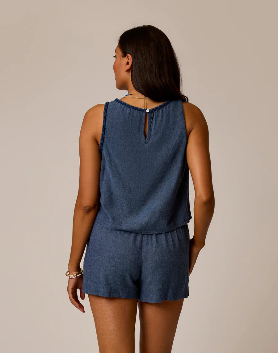 Carve Designs Lou Linen Tank