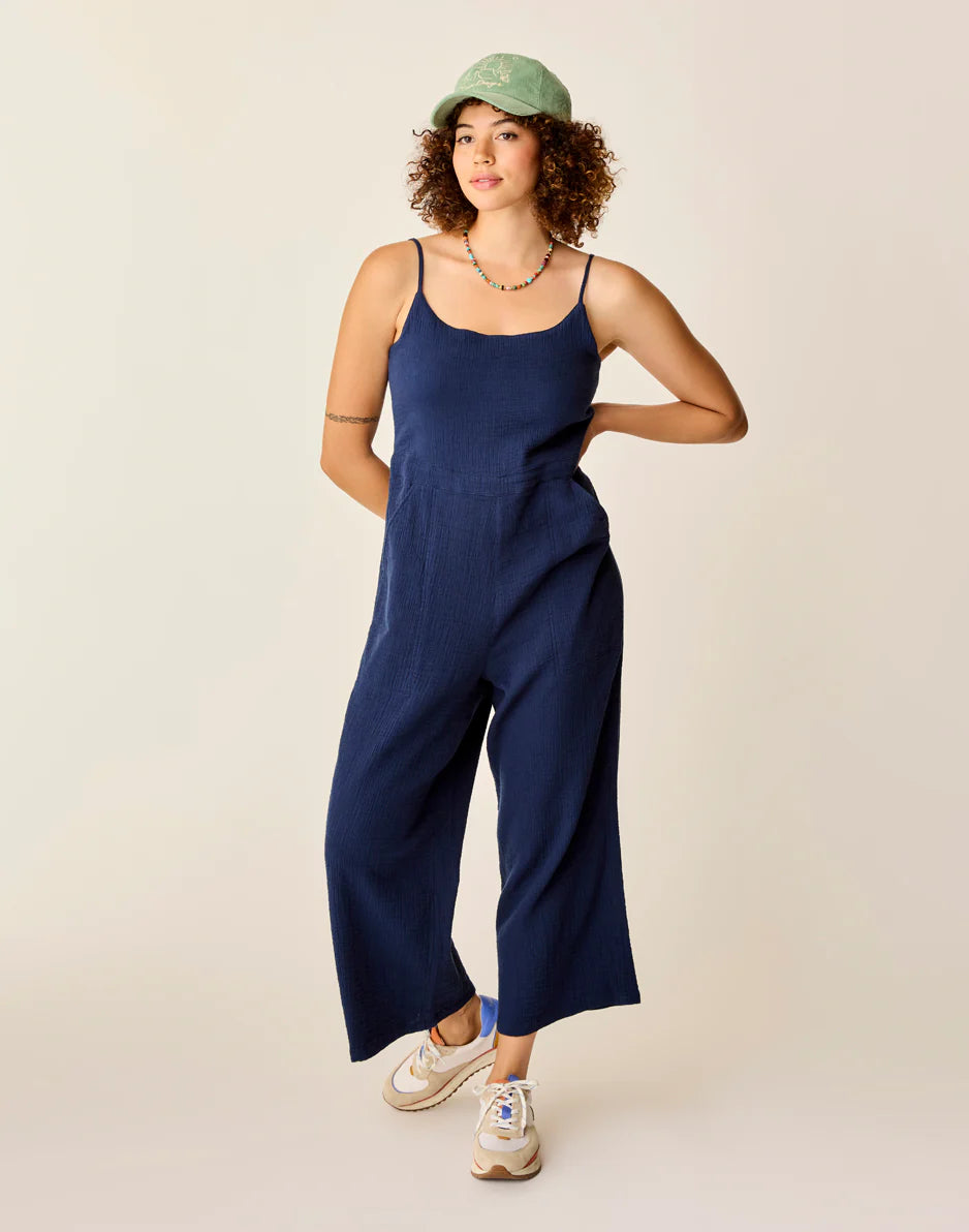 Carve Designs Knox Gauze Jumpsuit