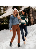 Load image into Gallery viewer, Kut From The Kloth Rachel High Rise Crop Mom Jeans (Latte Wash)
