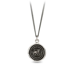 🇨🇦 Pyrrha "Feel The Fear" Talisman 18" Fine Curb Chain (1.5mm)