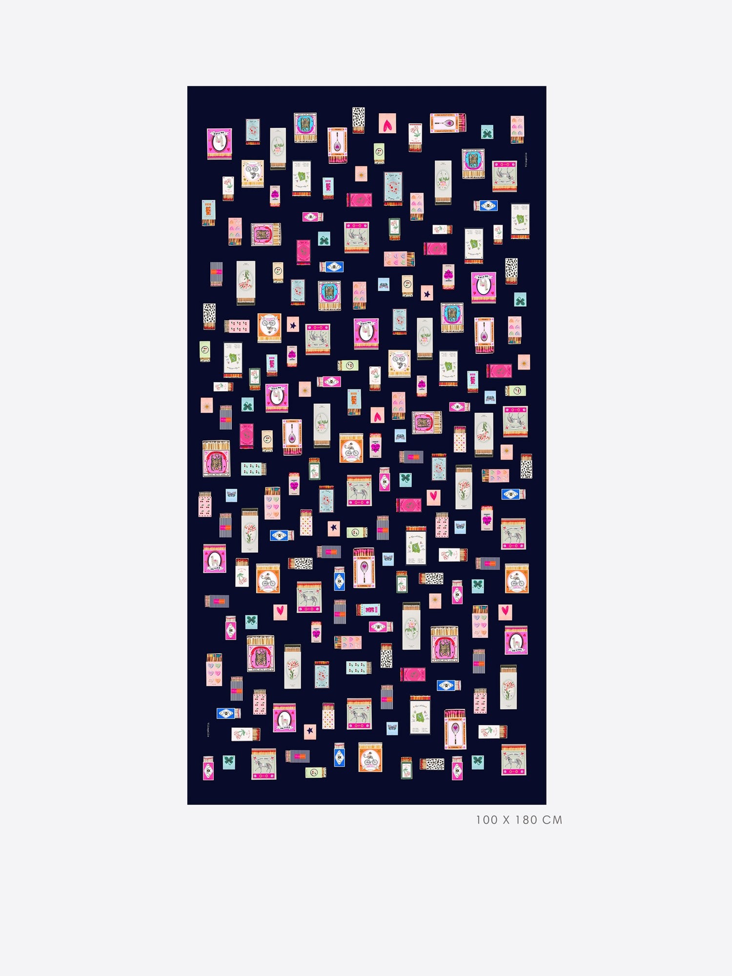 Vilagallo Stamp Scarf