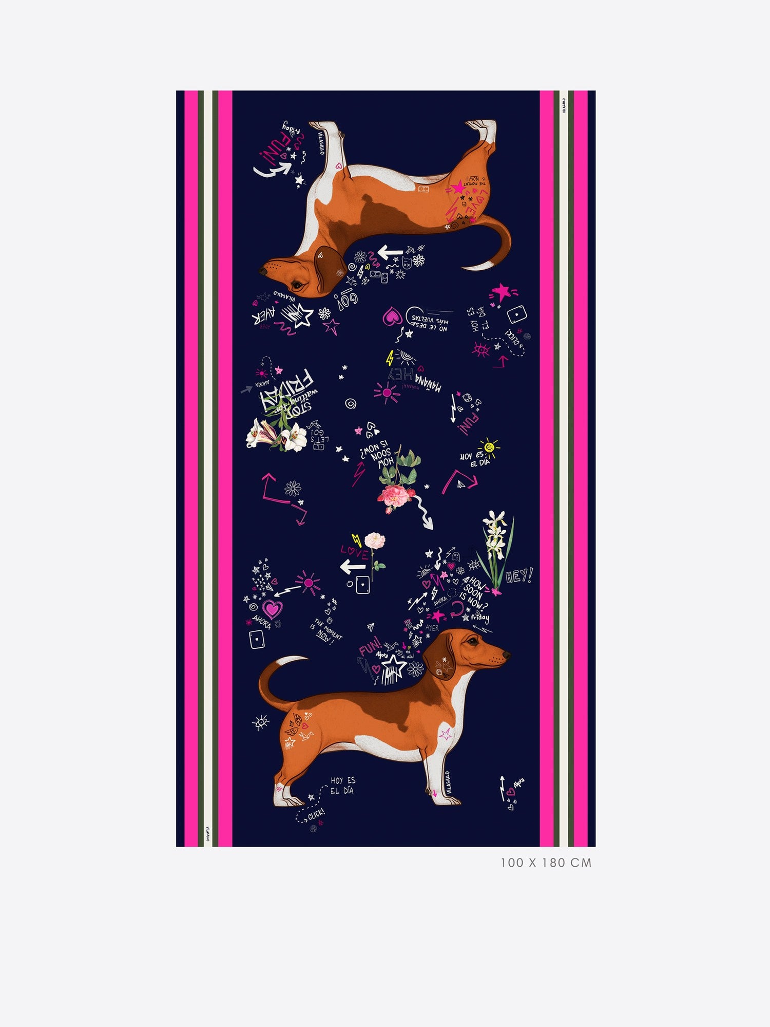 Vilagallo Dachshund Scarf