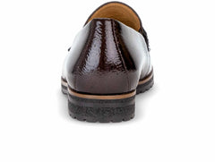 Gabor Payton Mixed Media Loafer (Mocha)