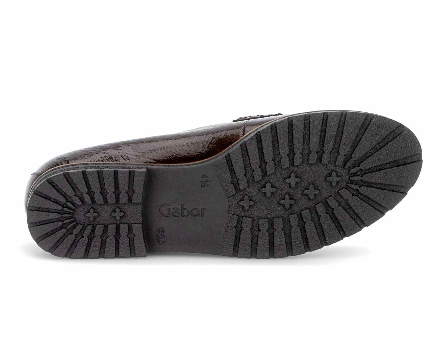 Gabor Payton Mixed Media Loafer (Mocha)