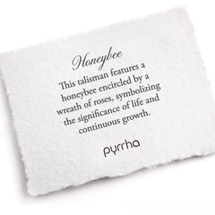 Pyrrha "Honeybee" Talisman 16" Fine Curb Chain (1.5mm)