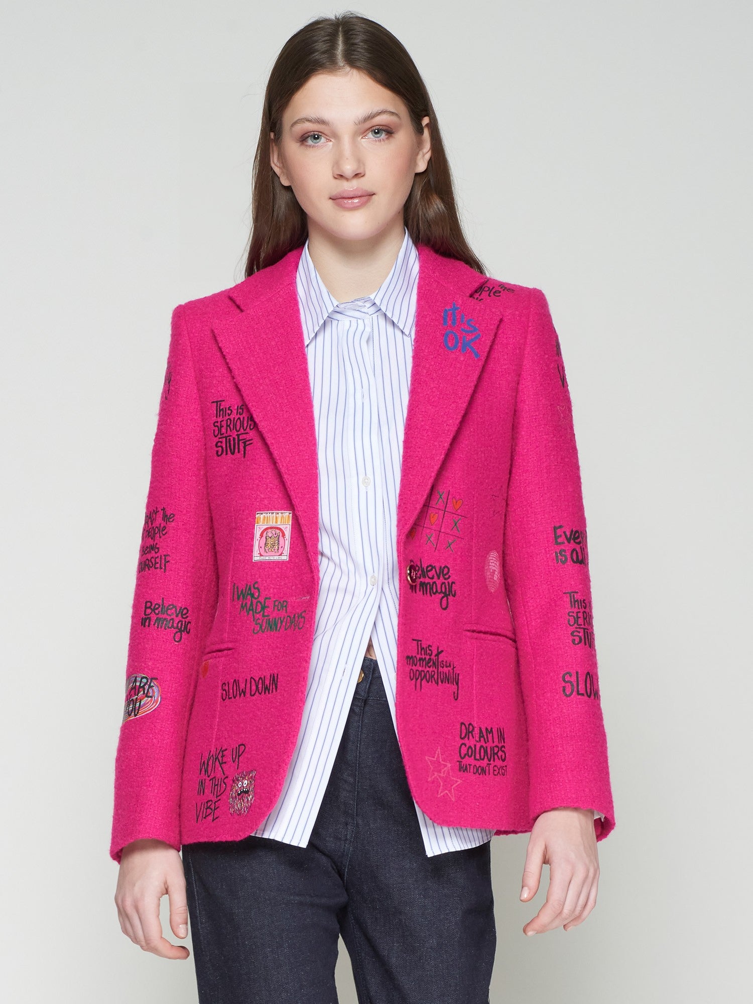 Vilagallo Helen Graffiti Blazer