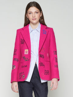 Vilagallo Helen Graffiti Blazer