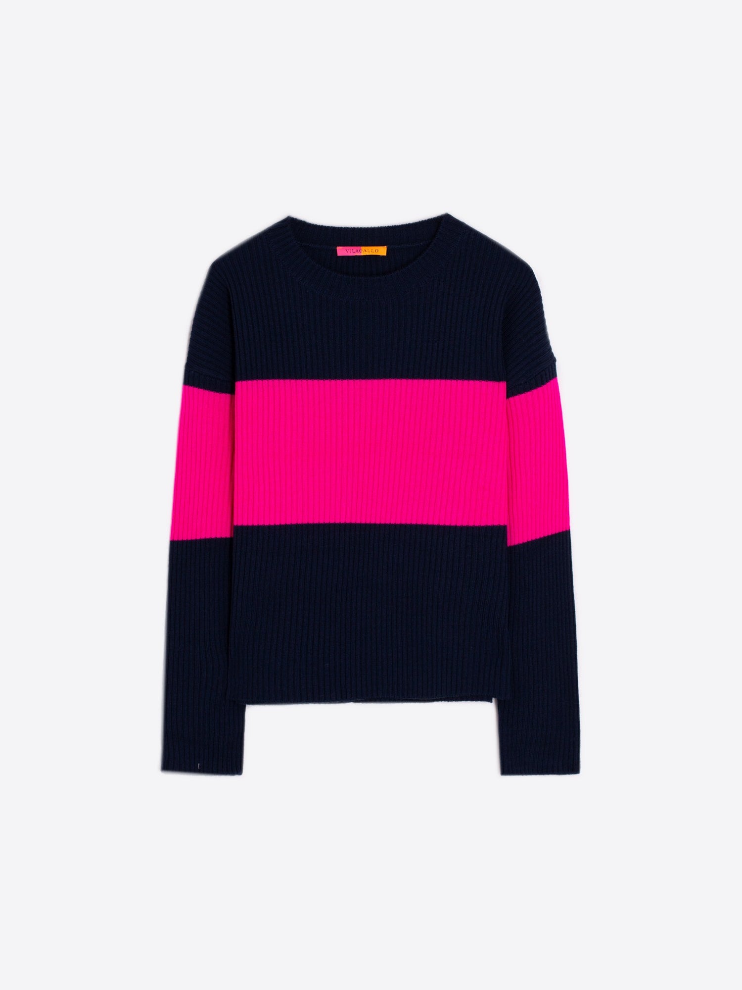 Vilagallo Colour Block Sweater