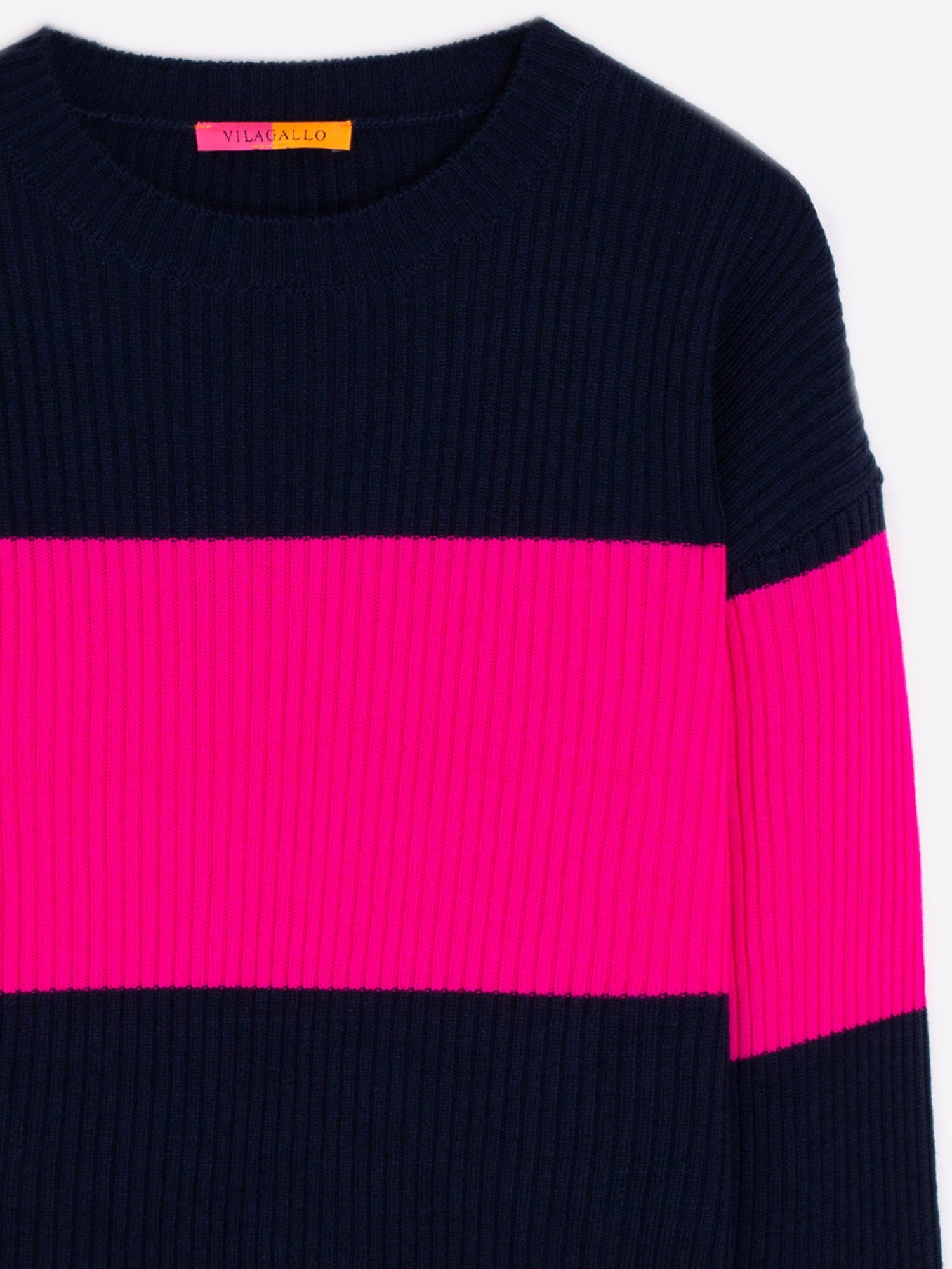 Vilagallo Colour Block Sweater