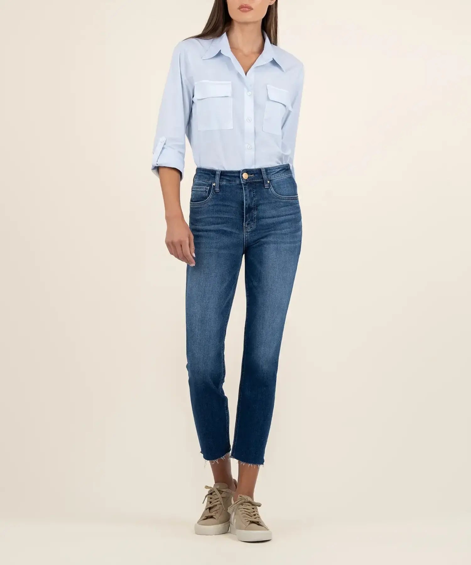 Kut From The Kloth Rachael High Rise Mom Jeans (Explore Wash)