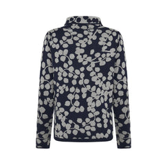 Mansted Nanna Cotton Floral Mockneck Sweater
