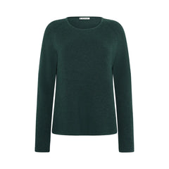 Mansted Nectarine Cotton Rib Scoop Hem Sweater