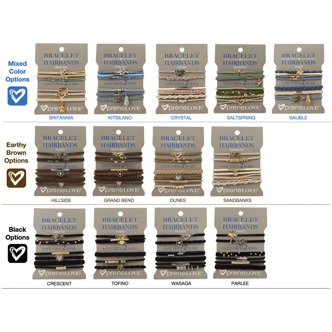 🇨🇦  Prenelove Bracelet Hairband (Kitsilano)