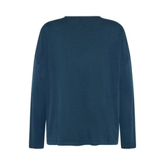Mansted Nickie Boxy V-Neck Cotton Wool Sweater