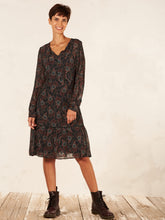 Load image into Gallery viewer, Nile Notch Neck Dress With Tie