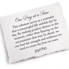 🇨🇦Pyrrha "One Day At A Time" Talisman 18" Medium Cable Chain (1.5mm)