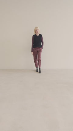 Nile Fine Whale Barrel Leg Cord Pant