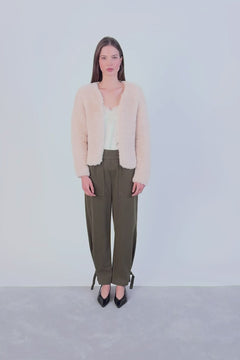 Oui Plush Cardigan