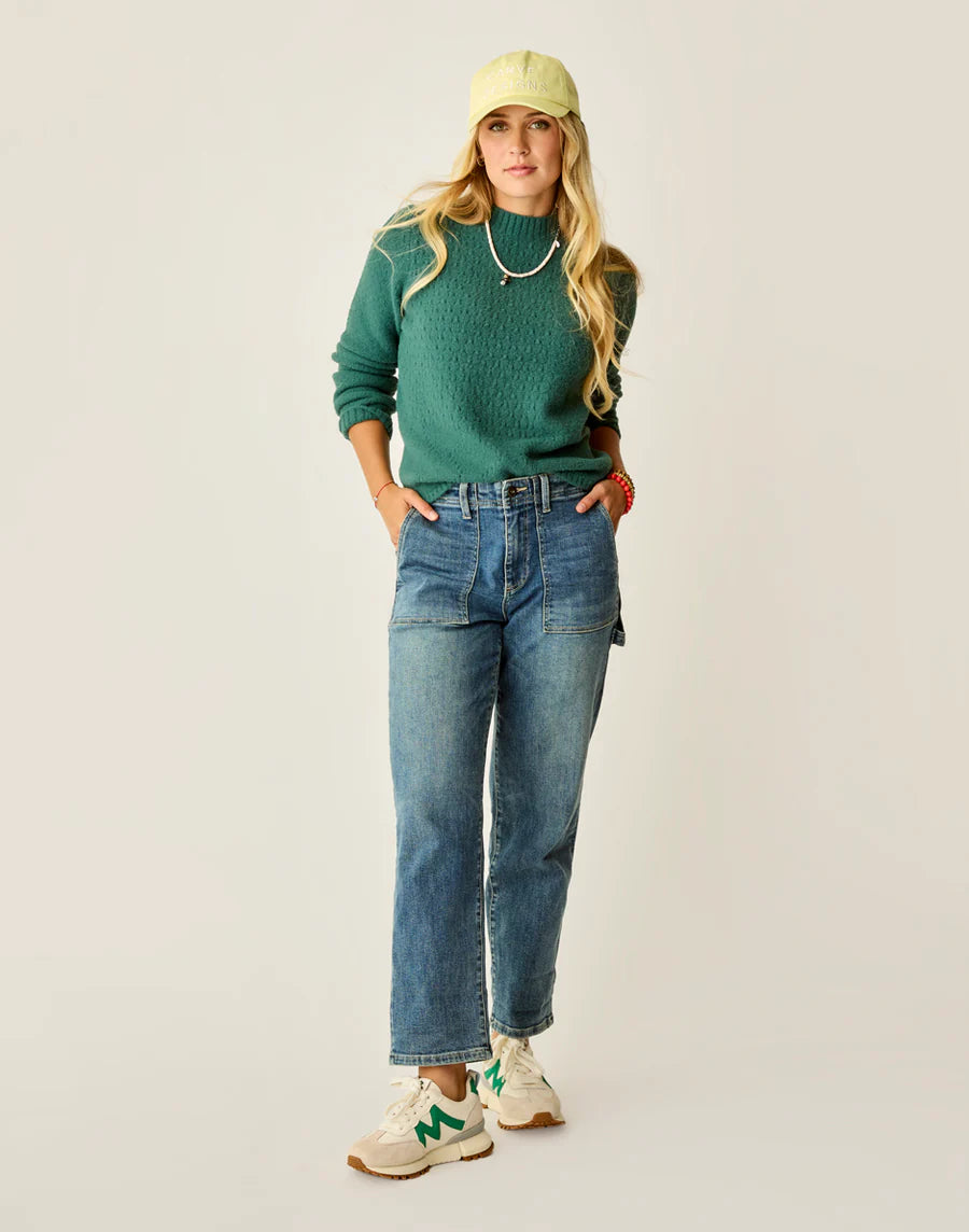 Carve Designs Monroe Stitched Sweater