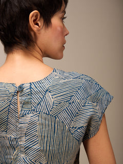 Nile V-Neck Linen Top