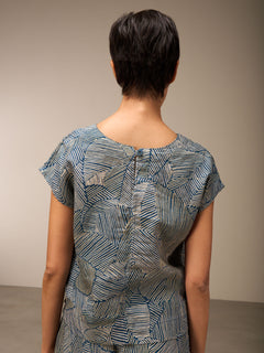 Nile V-Neck Linen Top