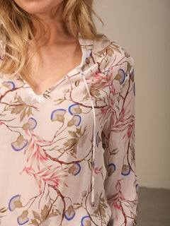 Nile Tie Neck Chiffon Blouse