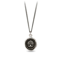 Pyrrha "The World is Your Oyster" Talisman Necklace with 18" Medium French Rope Chain (1.55mm)