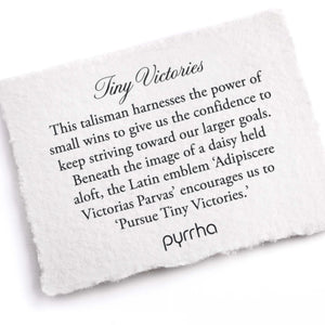 Pyrrha "Tiny Victories" Talisman 18" Fine Curb Chain (1.5mm)