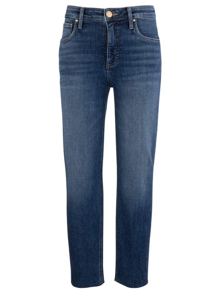 Kut From The Kloth Catherine Mid Rise Boyfriend Jeans (Luckily Abelia Wash)