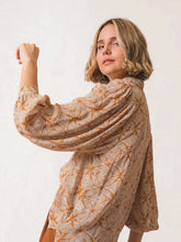 Load image into Gallery viewer, Indi &amp; Cold Print Collared Blouse