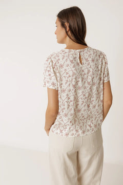 Indi & Cold Lace Yoke Blouse