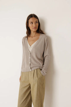 Indi & Cold Double Knit Cardigan