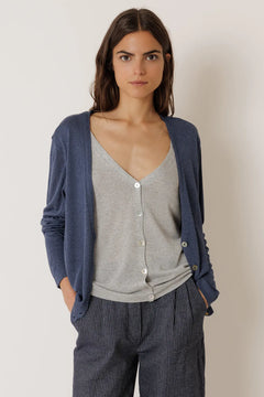 Indi & Cold Double Knit Cardigan
