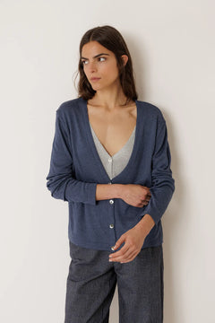 Indi & Cold Double Knit Cardigan