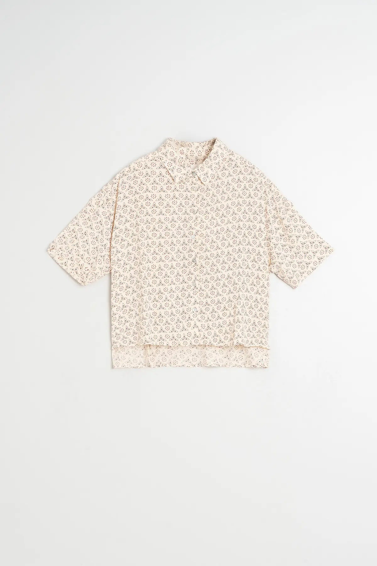 Indi & Cold Oversize Block Print Shirt