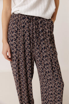 Indi & Cold Flowy Block Print Pant