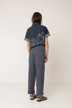 Indi & Cold Pleated Pinstripe Trouser