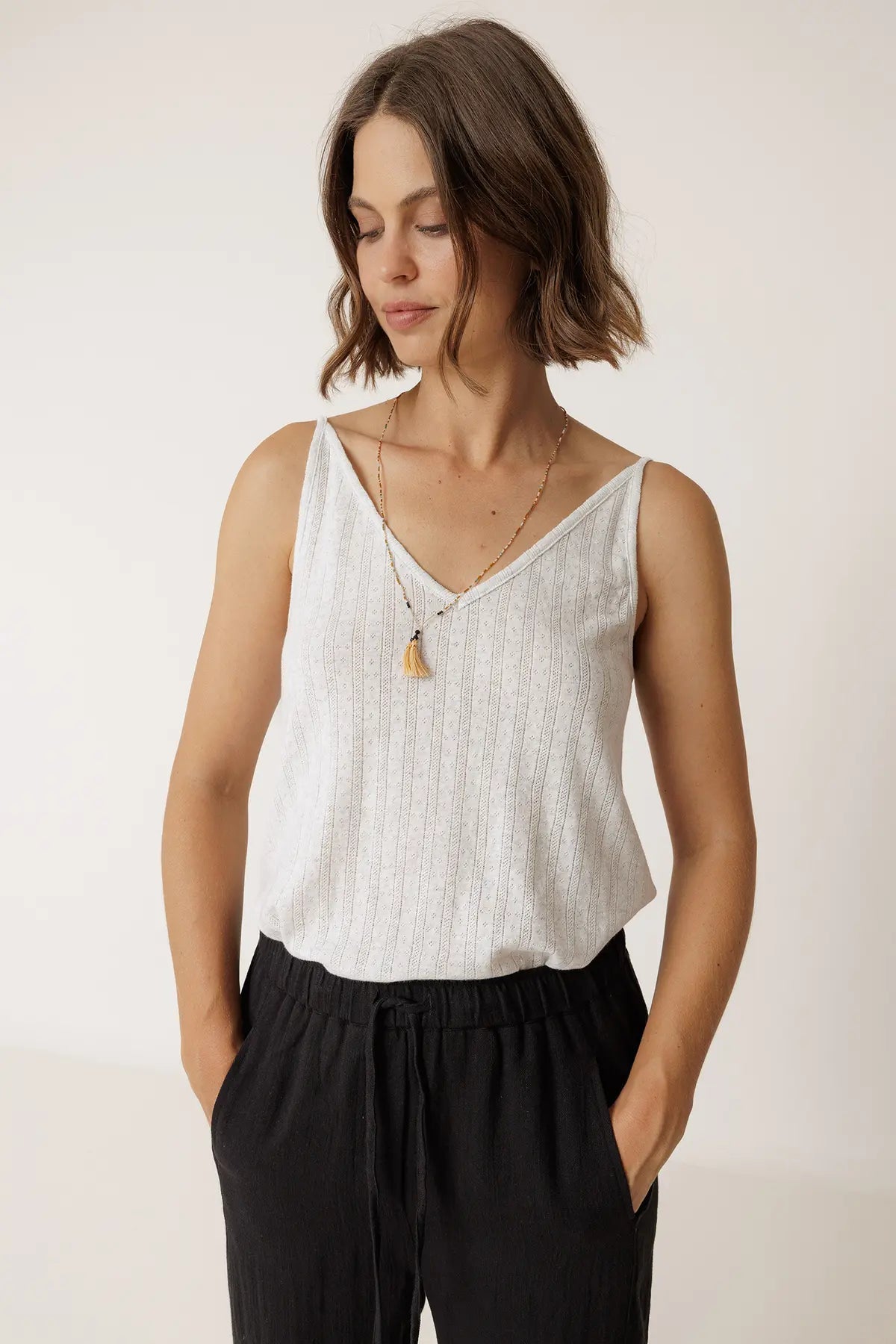 Indi & Cold Flowy Drawstring Pant